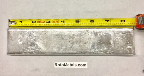 Foundry Type Alloy Ingots (64.5%-Lead, 23% Antimony, 12.5%-tin) – 5 Pound Ingot