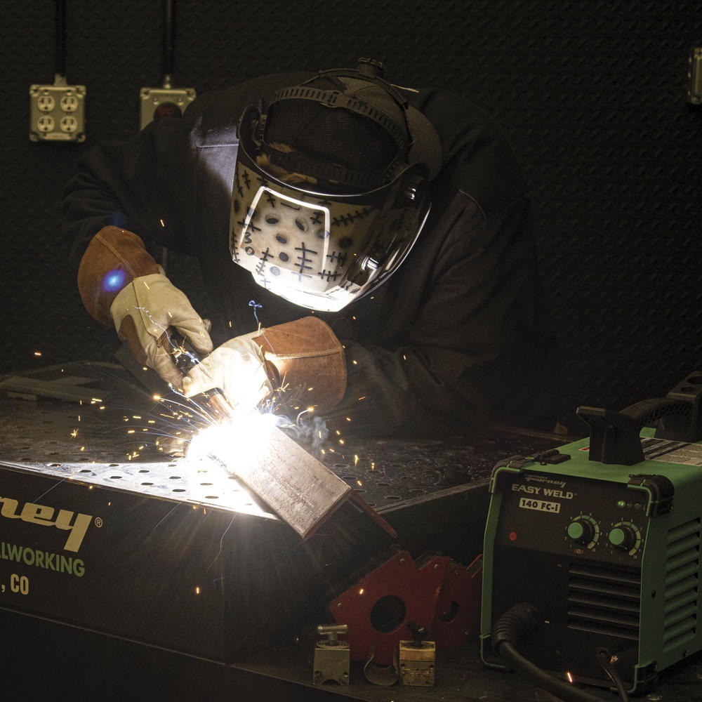 120V Flux Core Wire Feed Welder 140 Amp Portable MIG Ready Welding Machine