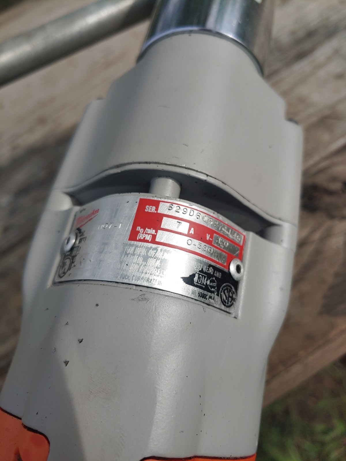 Milwaukee 1107-1 1/2″ Heavy Duty Right Angle Drill. USA. Serviced.