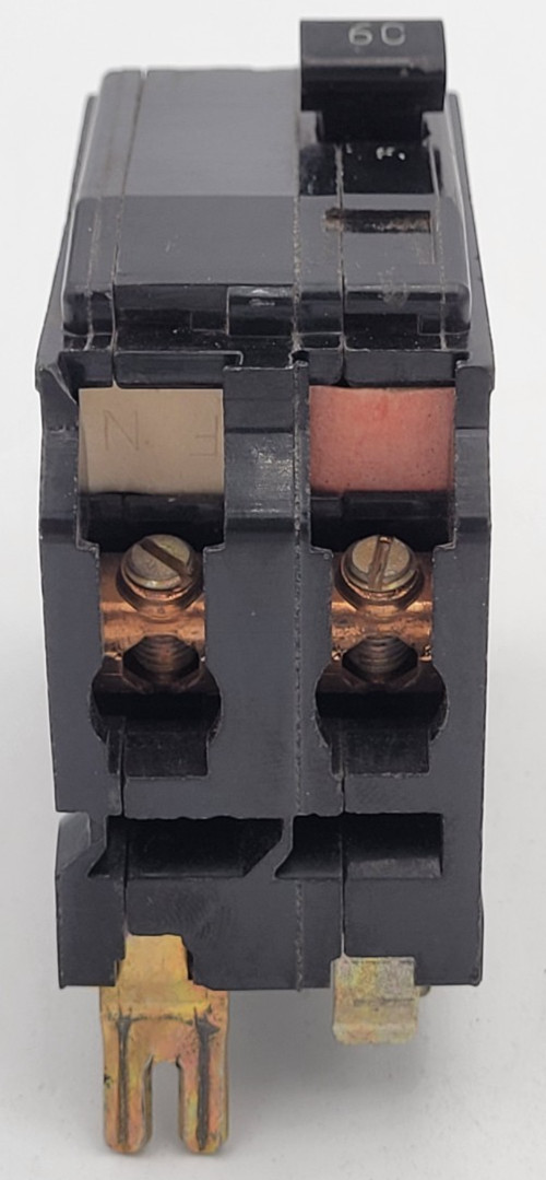 Square D QO260 60 A 2-Pole Long Foot Plug-On 120/240V Circuit Breaker USED
