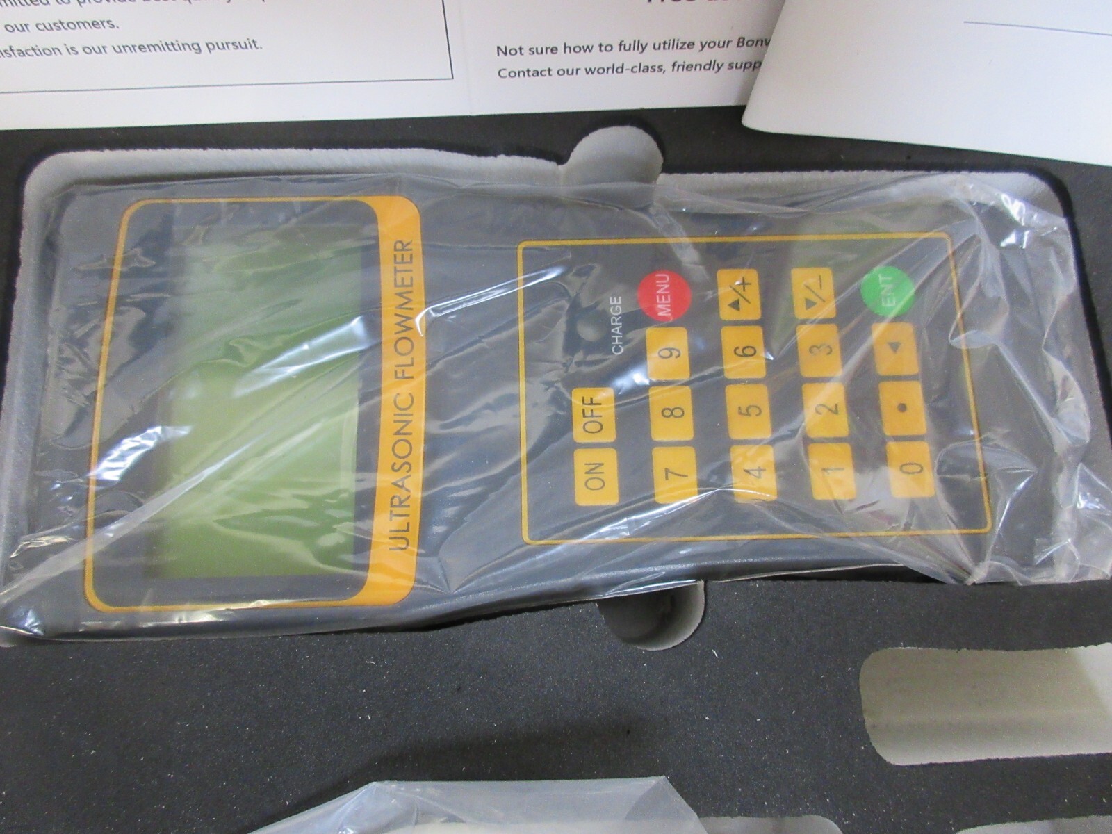 Bonvoisin TDS-100H Handheld Ultrasonic Flowmeter (Brand New)