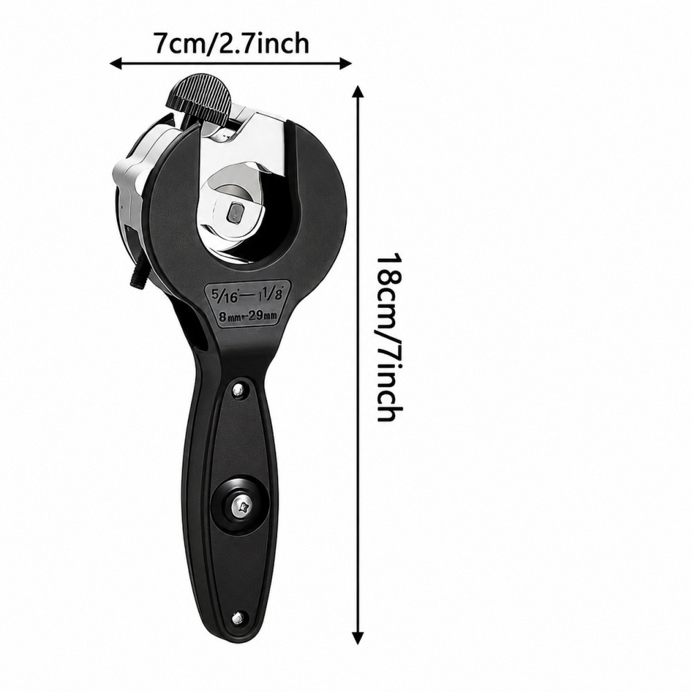 Heavy Duty Ratchet Pipe Cutter Tool for Cutting PVC PPR PE Copper Steel Metal