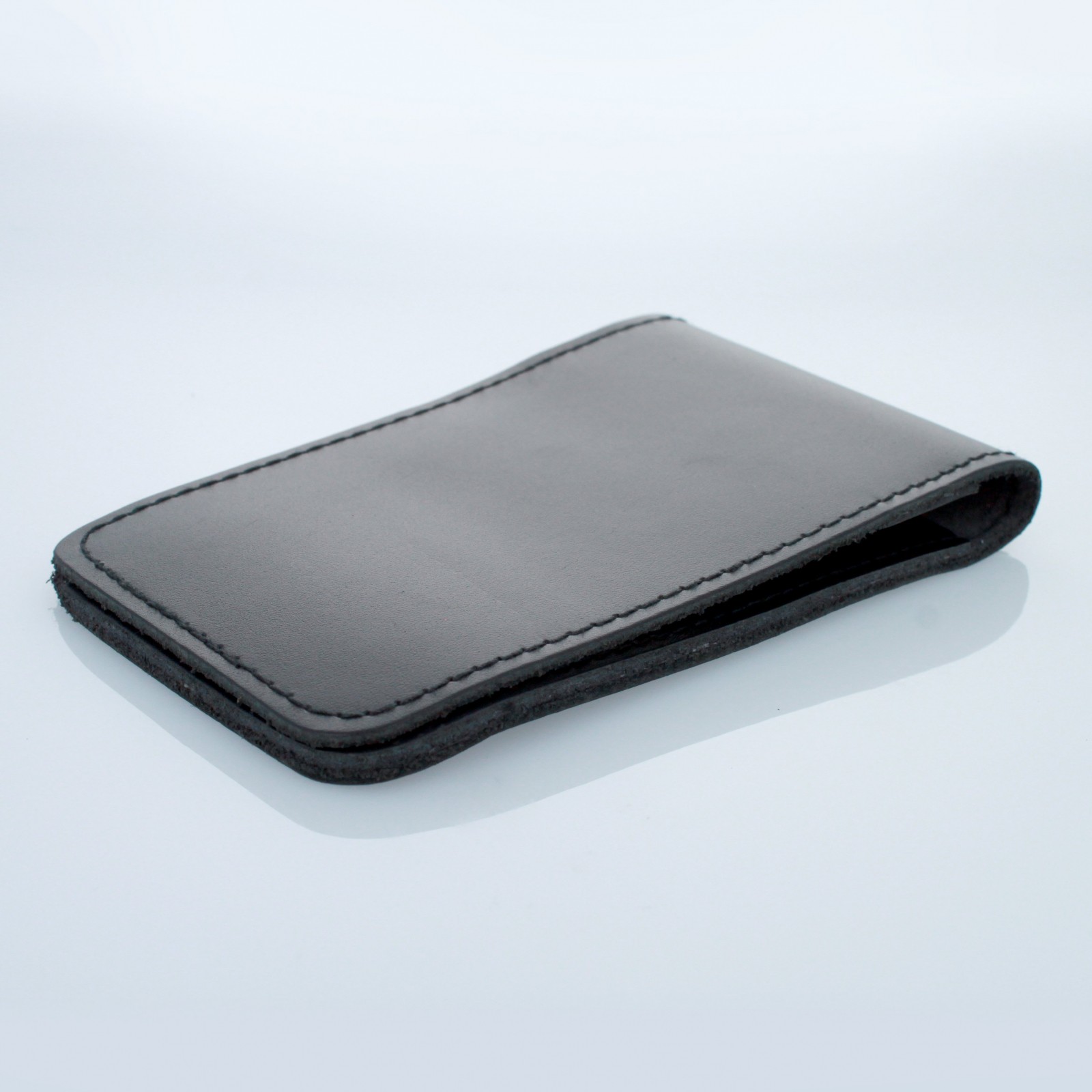 ASR Federal Leather 3×5 Standard Memo Book Cover – Plain Black