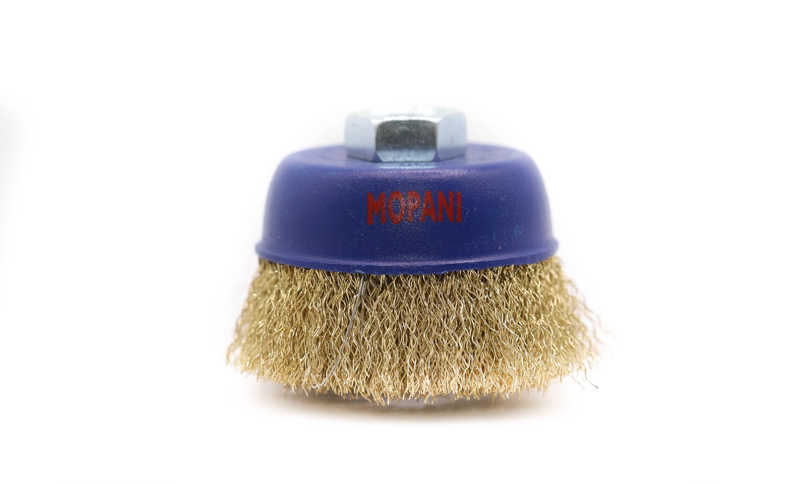4″ Crimped Wire Cup Wheel Brush Set For Grinders, 5/8″-11 Threaded Arbor: 2 Pack