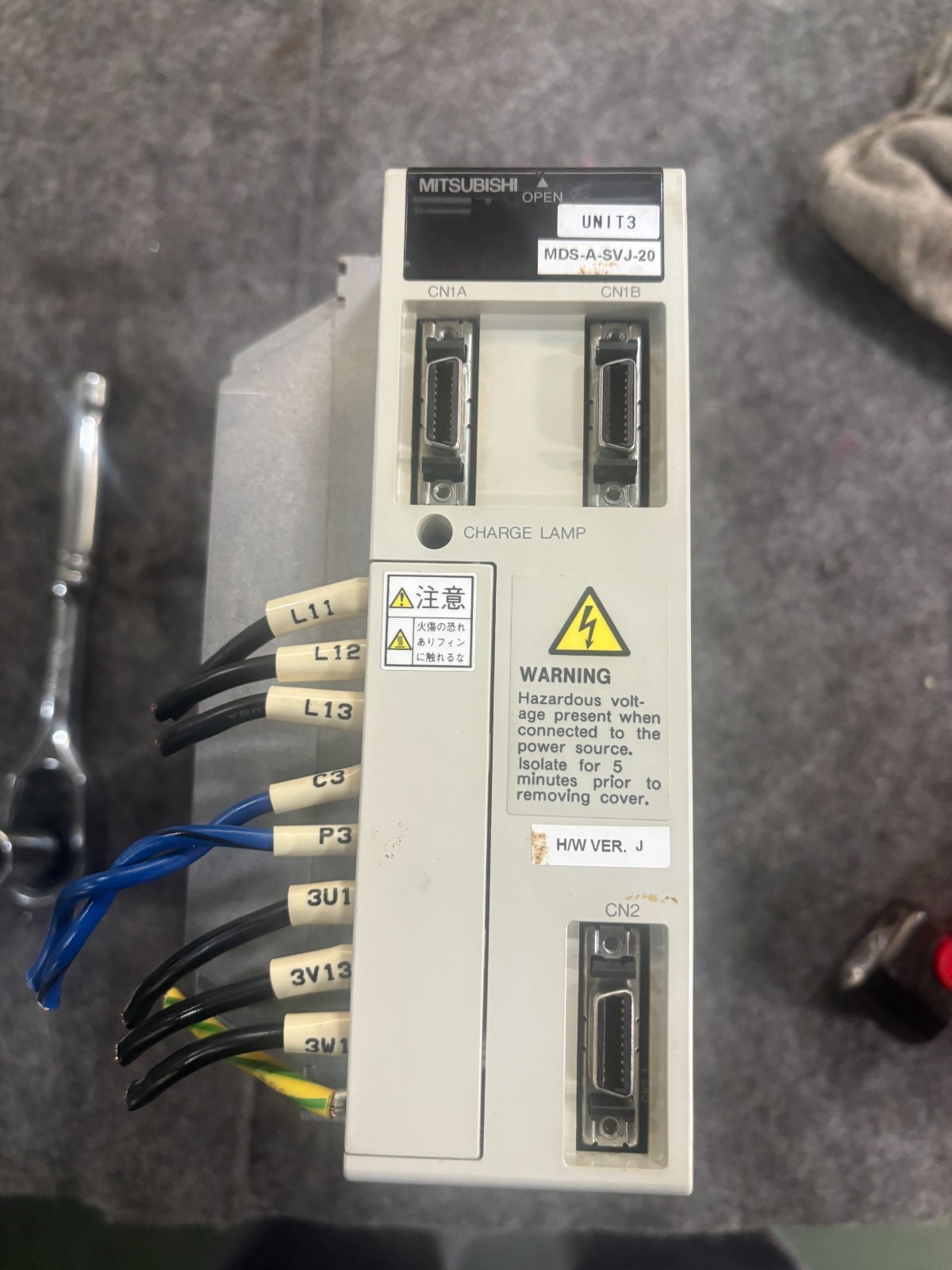 ⚙️ Mitsubishi MDS-A-SVJ-20 CNC Servo Drive Amplifier 2kW 200-230V Industrial Con