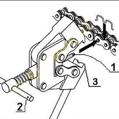Motorcycle Chain Breaker kit Cutter ATV For 420 / 428 / 520 / 530 Links Bicycle