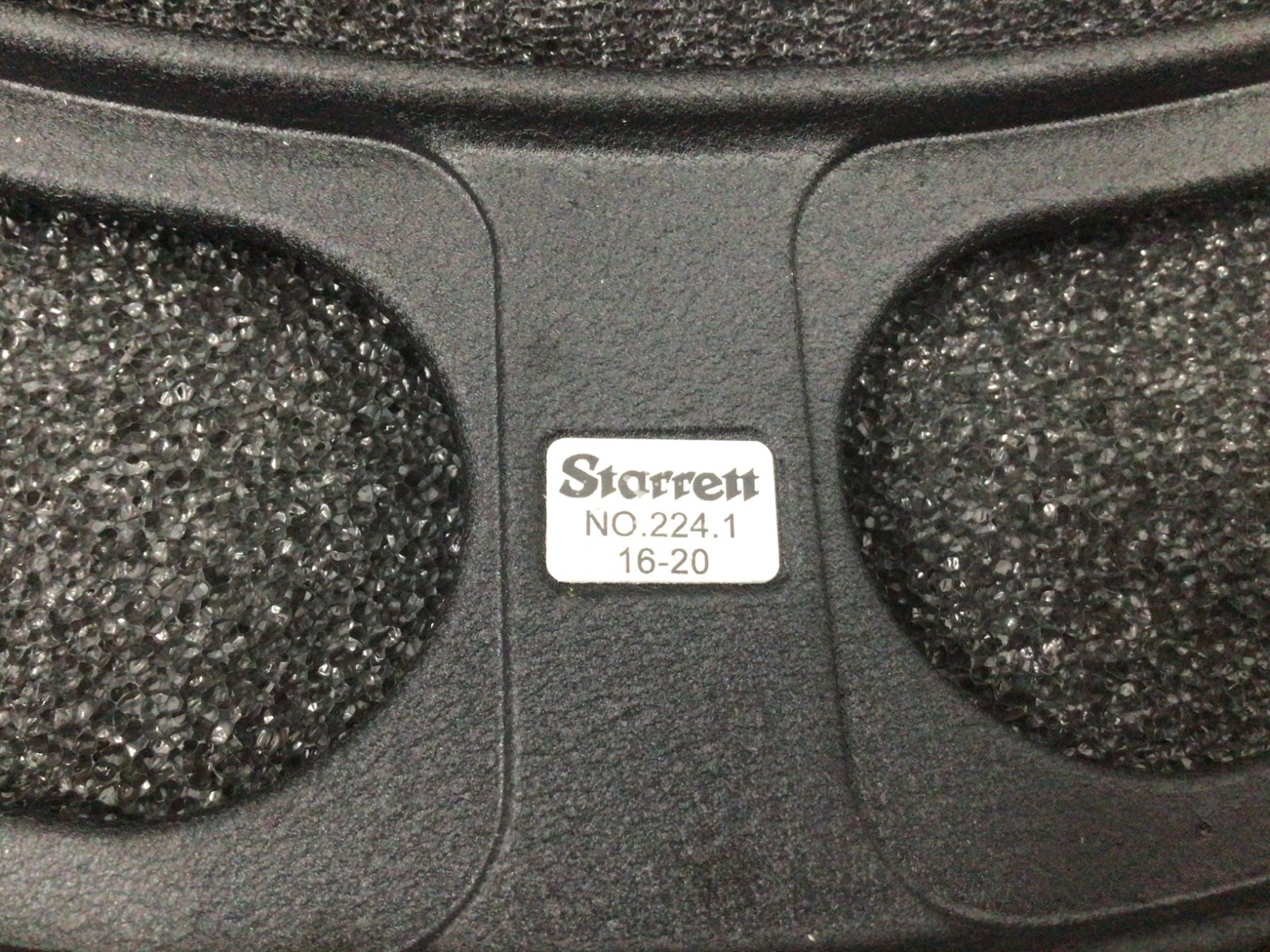 STARRETT 224.1GRLZ Anvil Micrometer Set,6 to 12″ Range 53VD30