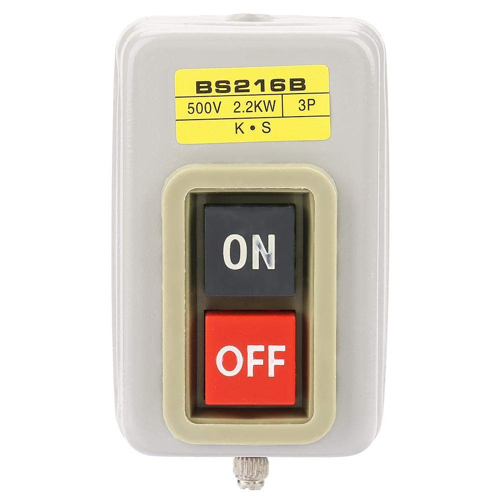 110/220/380V Push Button On/Off Start Stop Switch for 3 Phase Equipment