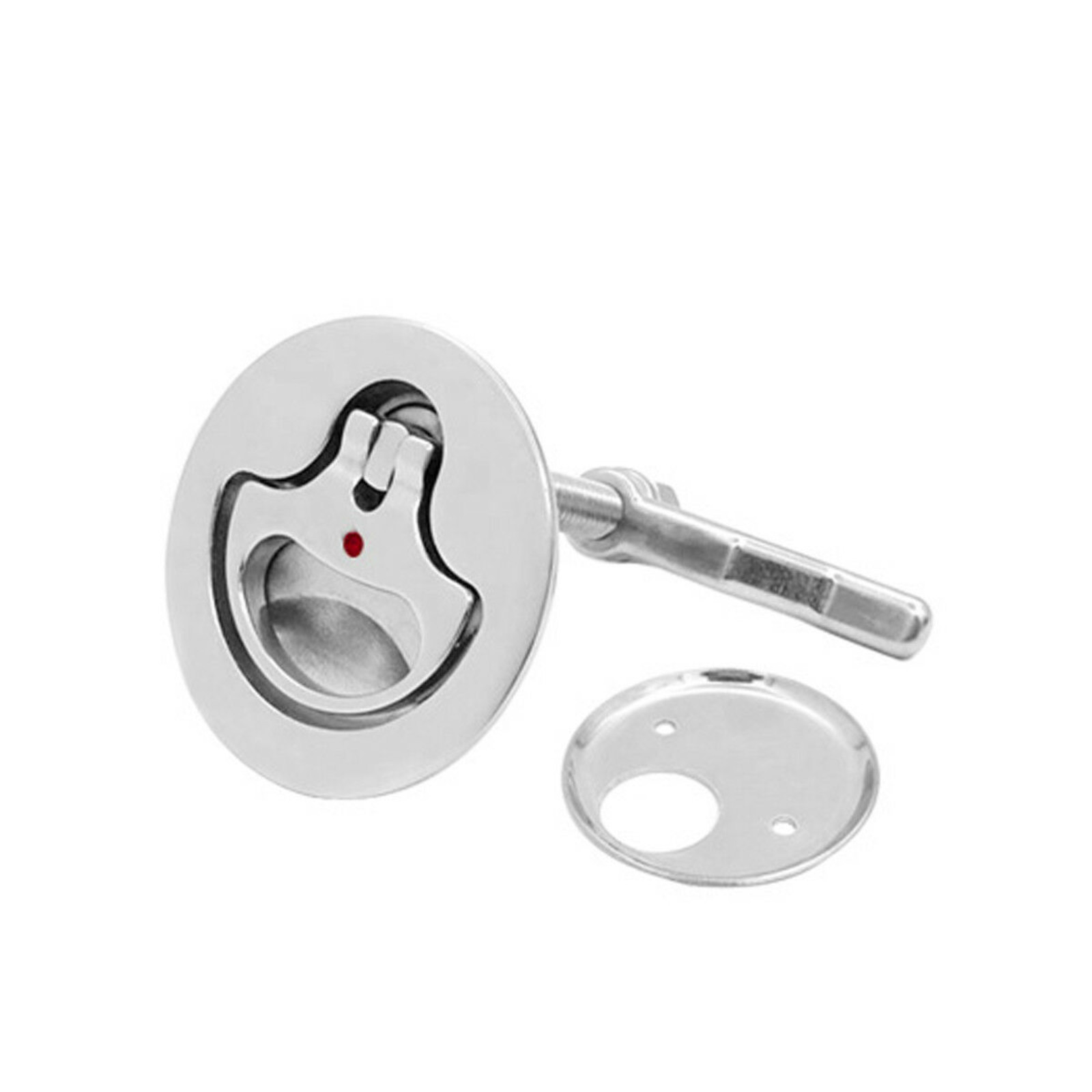 316 Stainless Flush Pull Latch Marine Boat Hatch Handle Caravan Floor Lock