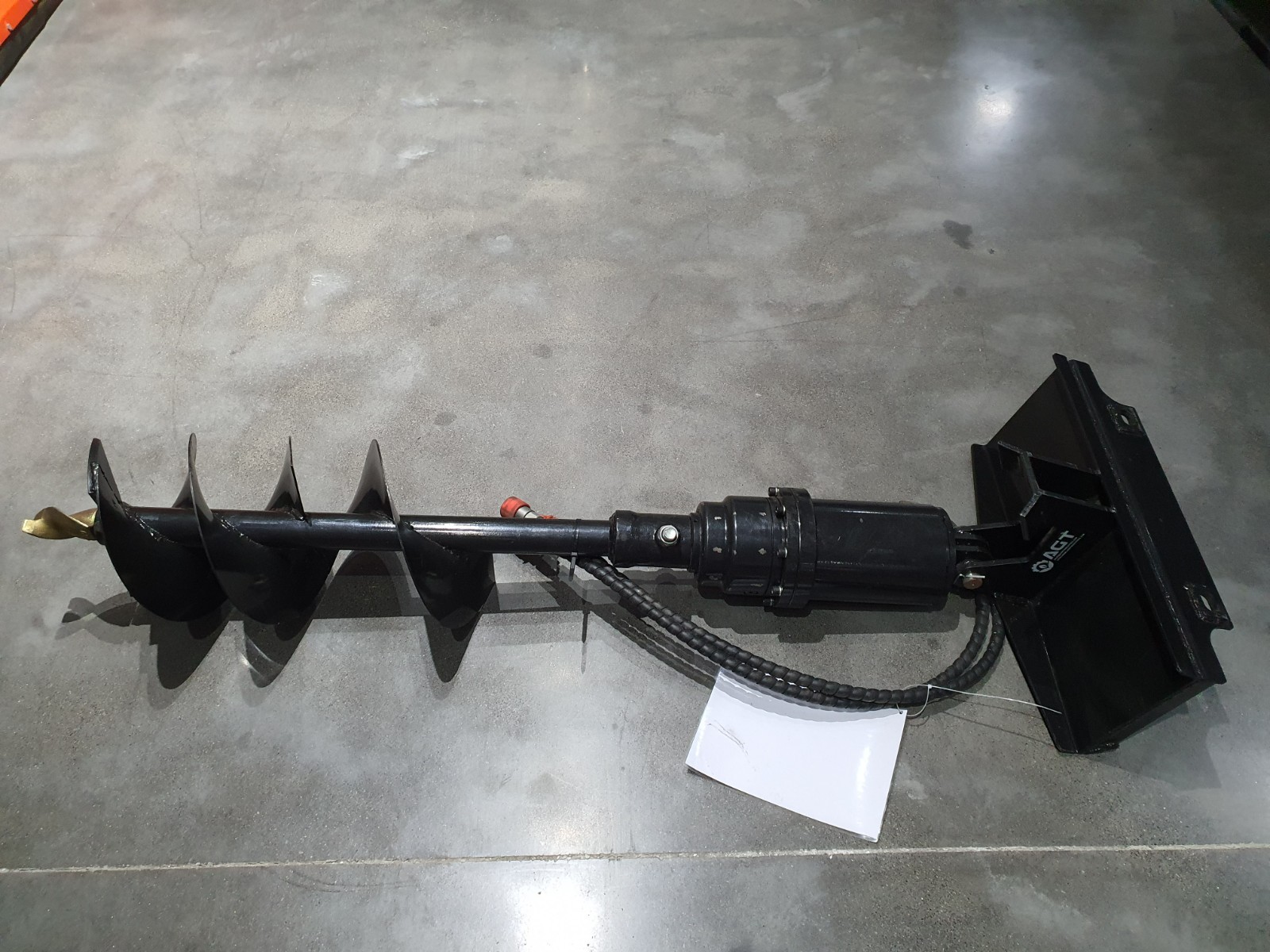 Agrotk M-AG Hydraulic Auger Mini Skid Steer Attachment 12inch for Micro Loader