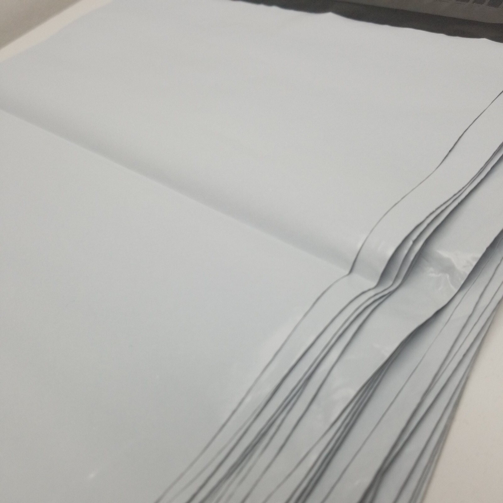 White Poly Mailer Bags 100 pcs 6.5 x 10 7.5 x 12 11 x 15 Shipping Supplies
