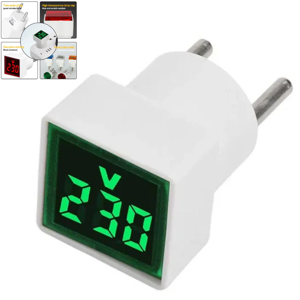LCD Digital Multimeter Voltmeter Ammeter Ohmmeter Volt AC DC Tester Leads Meter