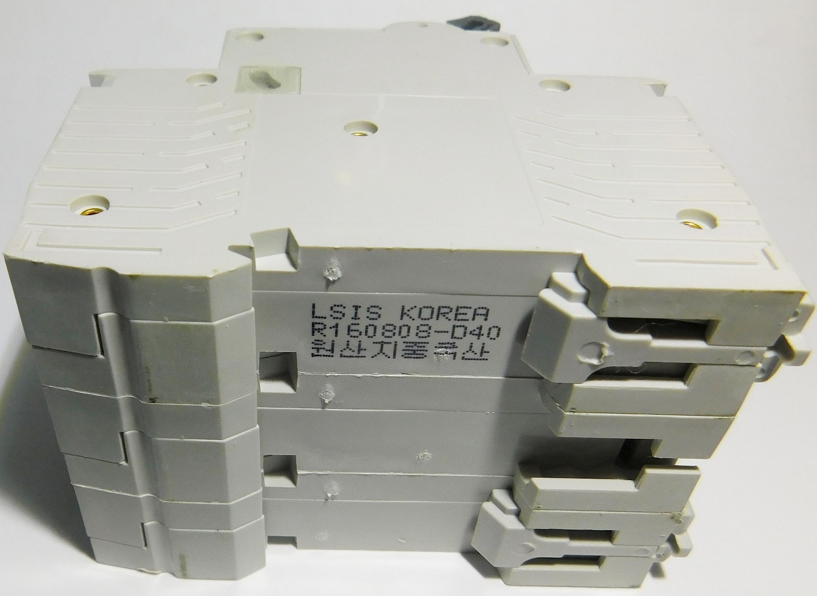 30 Amp LSis 3 Pole Din Rail MCB Circuit Breaker UL1077 10kA @ 480V; 6kA @ 240V