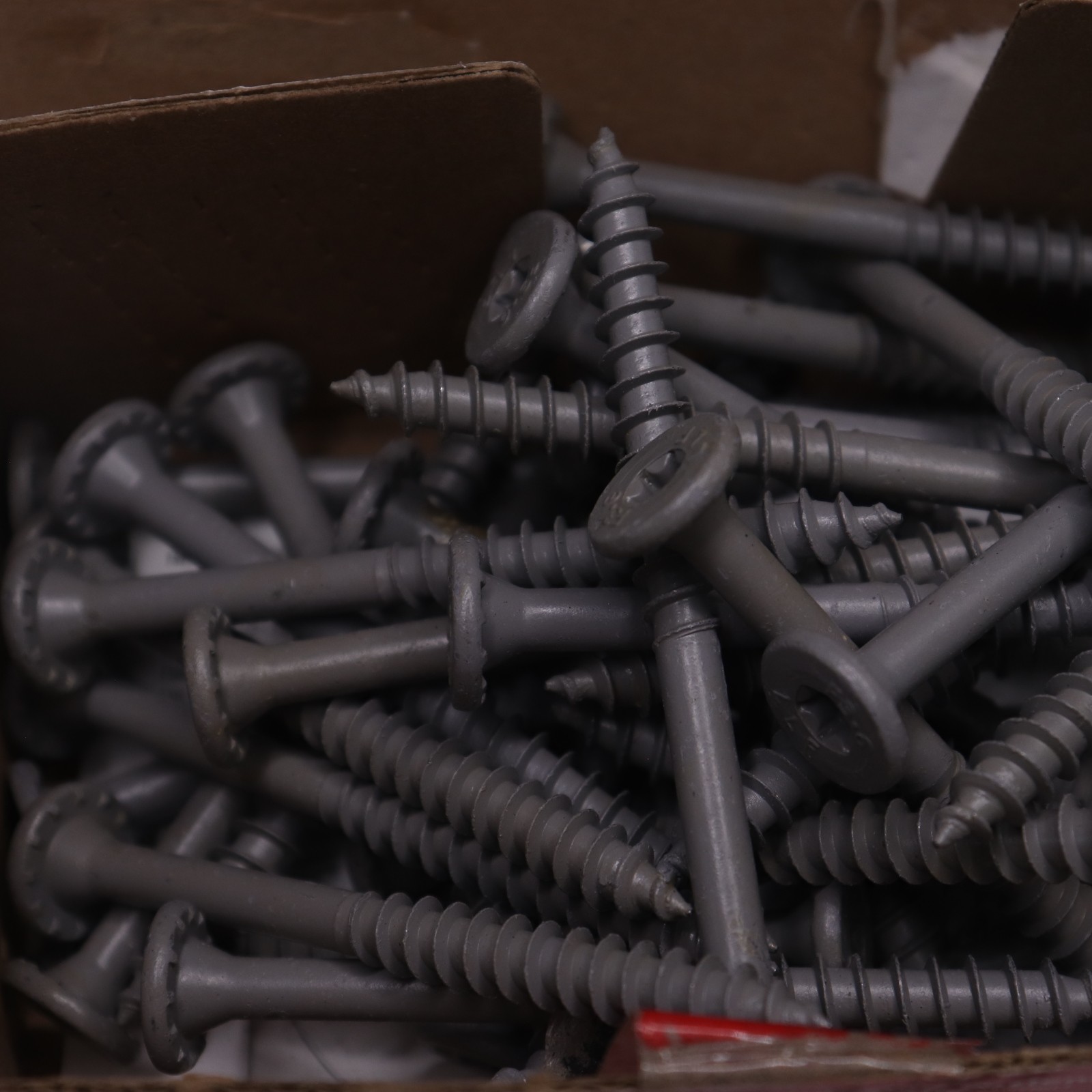(43-Pk) L Star Flat Head Epoxy Wood Screws 12 x 3-5/8″ FMLLF358-50-Missing 7 Pcs