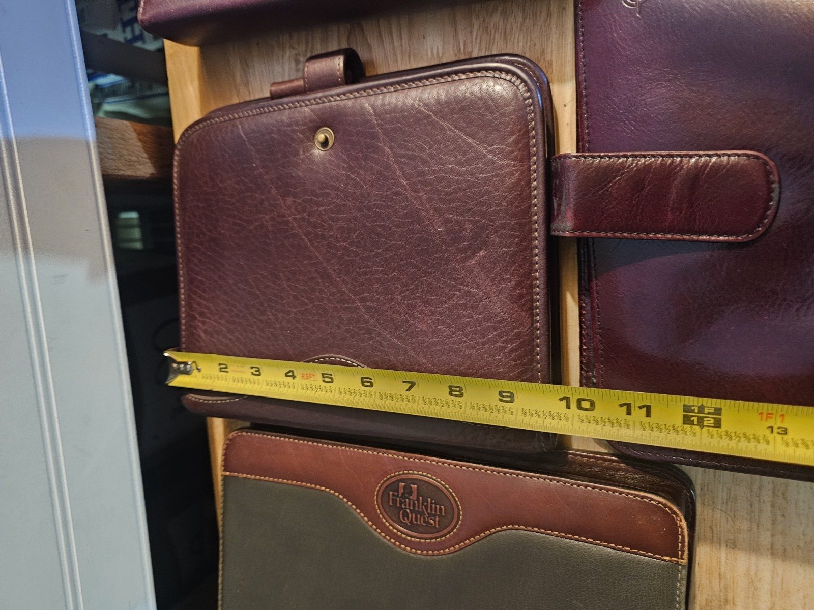 Lot of 6 Vintage Franklin Quest & Franklin Covey Leather Planner Binders…