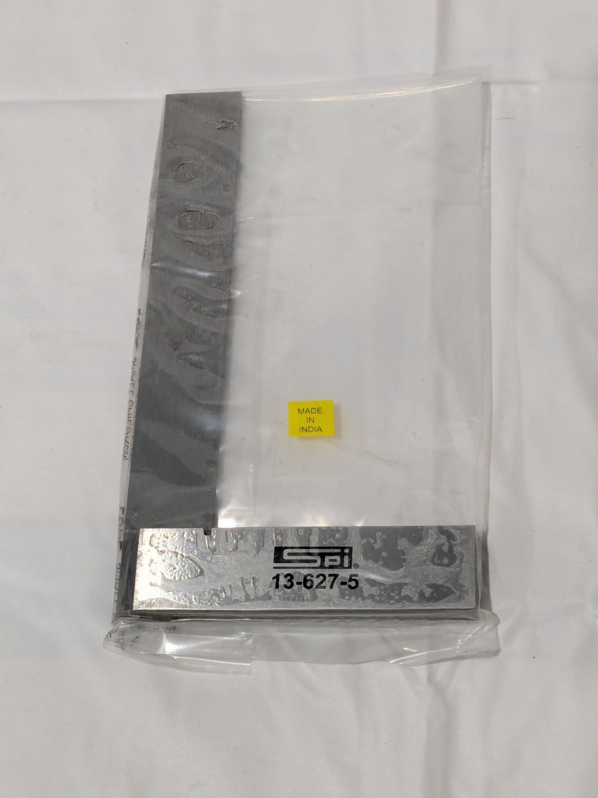 (2) SPI 6″ Blade Length, 4″ Base Length Spring Steel Square 13-627-5