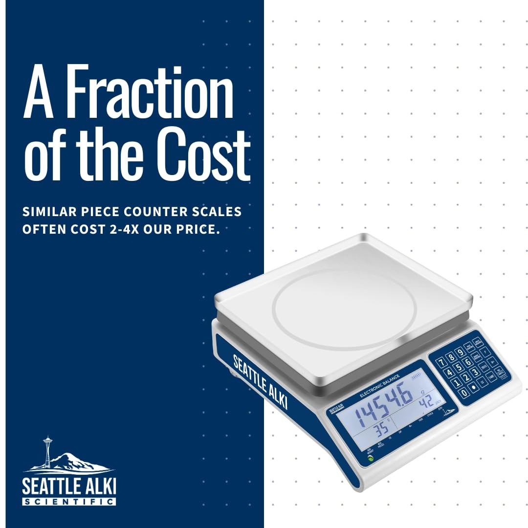 Seattle Alki Scientific Counting Scale 30kg x 0.5g | Parts | w/ Certificate