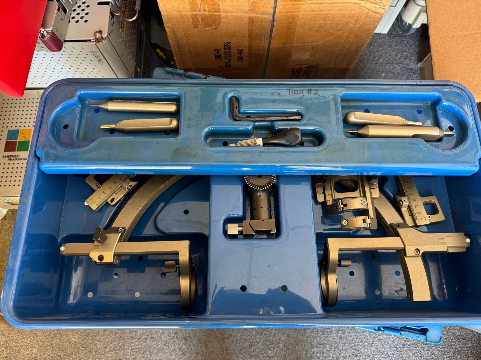 Leksell Multi Purpose Stereotactic System: Head Frame Arc , G Frame and Clamp