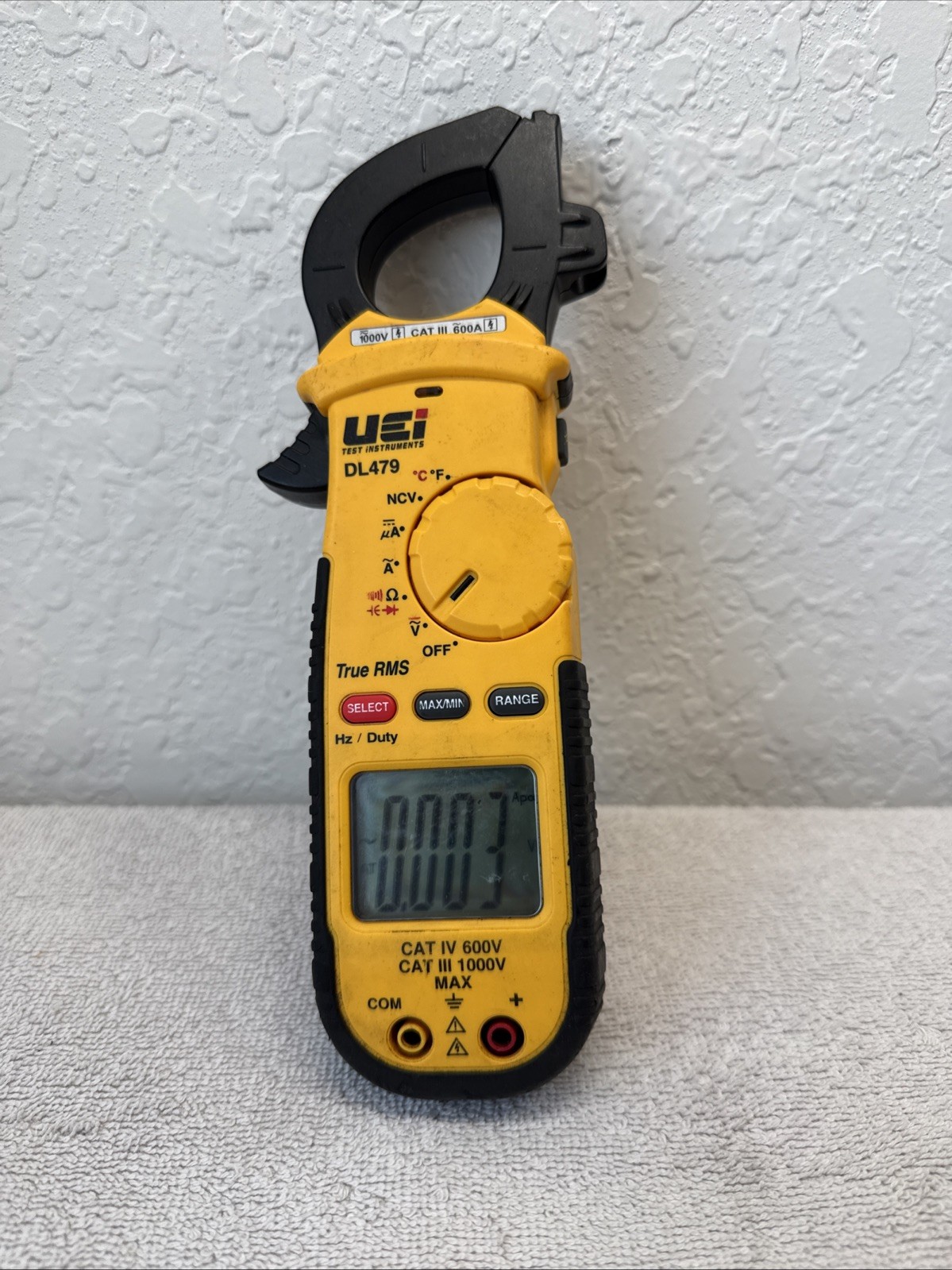UEi DL479 True RMS Digital Clamp Meter CAT IV 600V 1000V No Leads