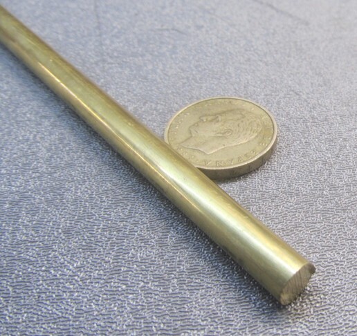 360 Brass Rod 5/16″ (.312″) Diameter x 24.0″ Length, 2 Pcs, 4 Ft