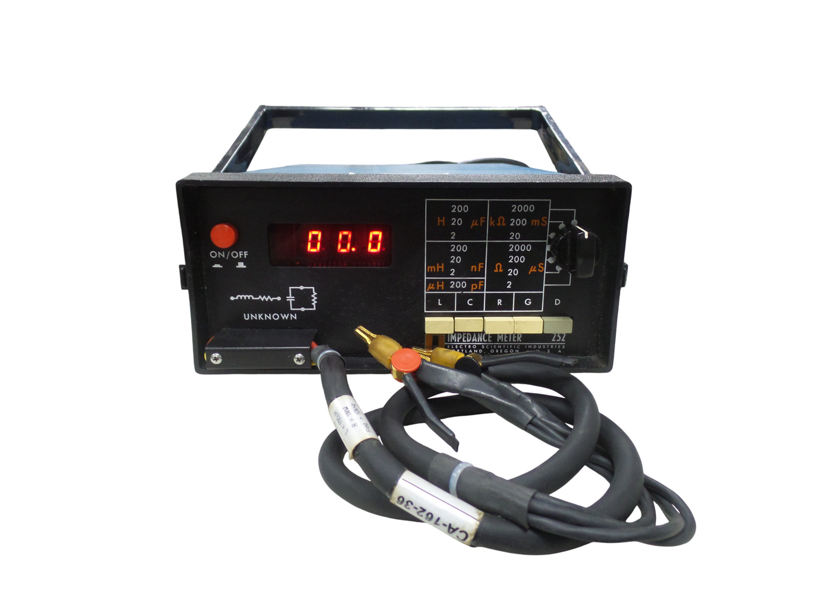 ELECTRO SCIENTIFIC INDUSTRIES IMPEDANCE METER 252