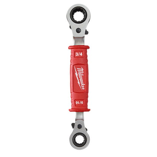 Milwaukee 48-22-9212 Lineman’s 4 in 1 Insulated Ratcheting Box Wrench