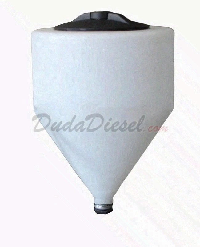 7G Cone Tank (No Stand) 1-1/2″ Female Full-Drain MDPE with U.V. inhibitors