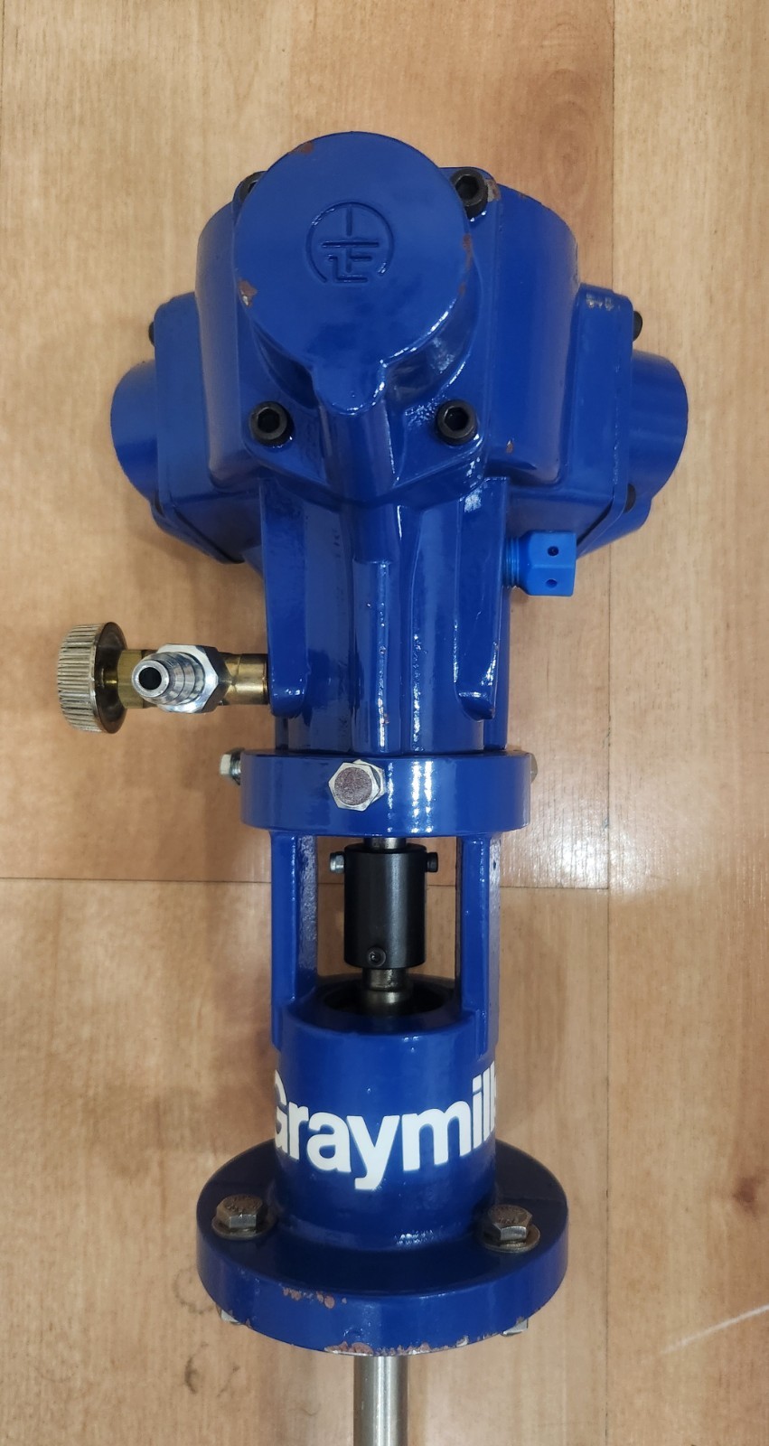 Graymills A-42971-GAMP Air Operated Agitator Pump Piston Mixing Motor New Open