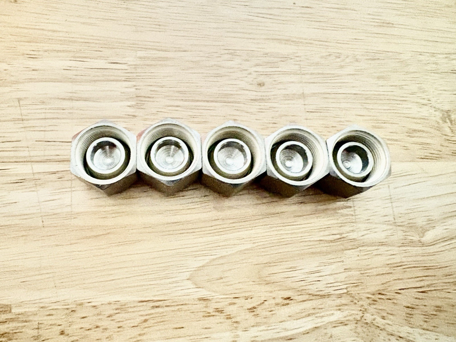 Lot Of 5 Swagelok SS-810-P 1/2” Tube Plug 316 Stainless Steel