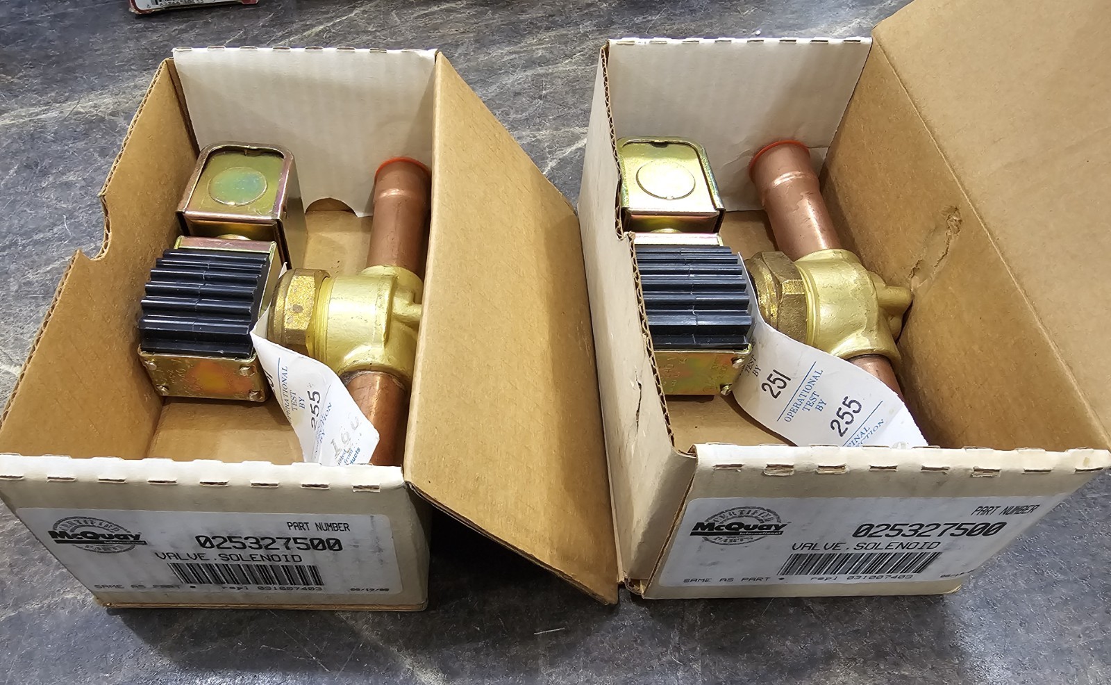 Sporlan E19S270 – Refrigerant Solenoid Valve – New – Coil Included – Solder