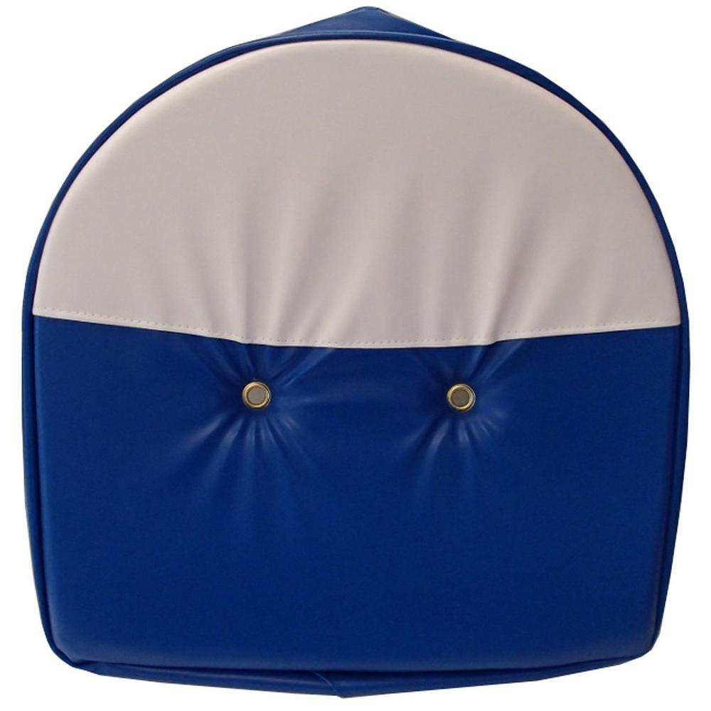 Blue & White T295BW Tractor Pan Seat Cover Fits Ford Fits John Deere Fits Massey