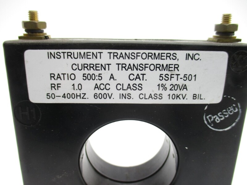 INSTRUMENT TRANSFORMERS 5SFT-501 600V NSMP