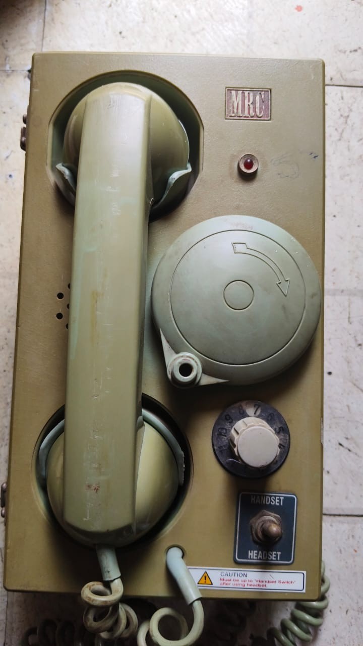 MRC Sound Powered Telephone LC 814G