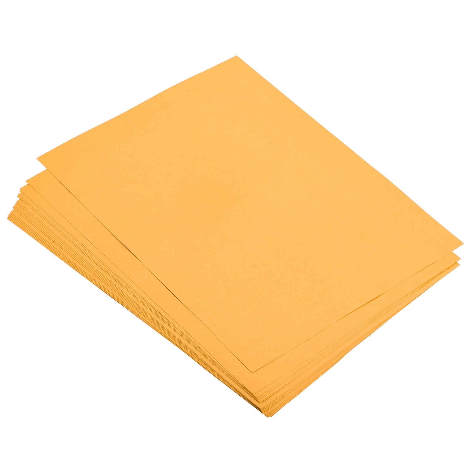 50 Sheets Colored Copy Paper 8 1/2 Inch Printer Paper 75gsm Fluorescent Orang…