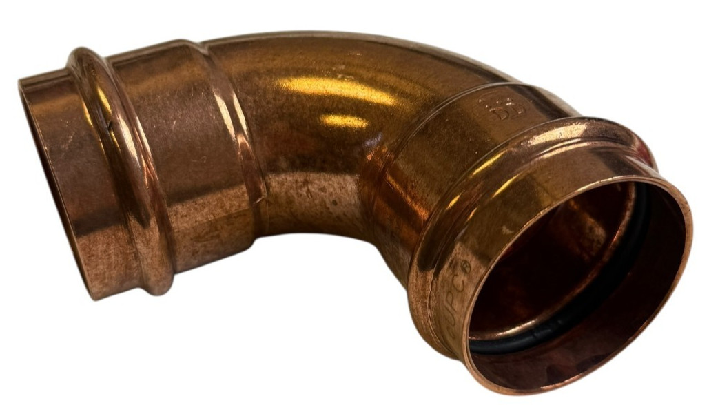 FNW FNW5V1276K 2in Copper Press 90° Elbow Plumbing Fitting P x P