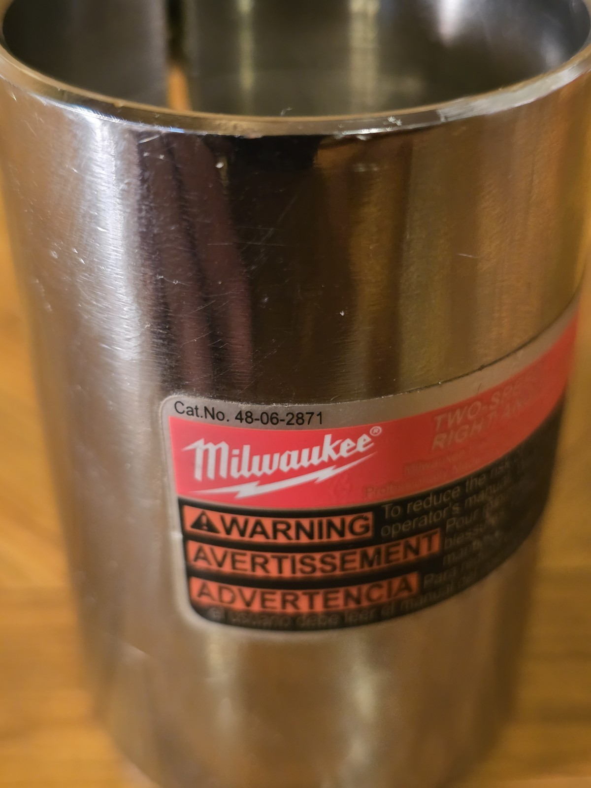 Milwaukee 48-06-2871 Attachment Collar [ONLY] For The 3107-6 Right Angle Drill
