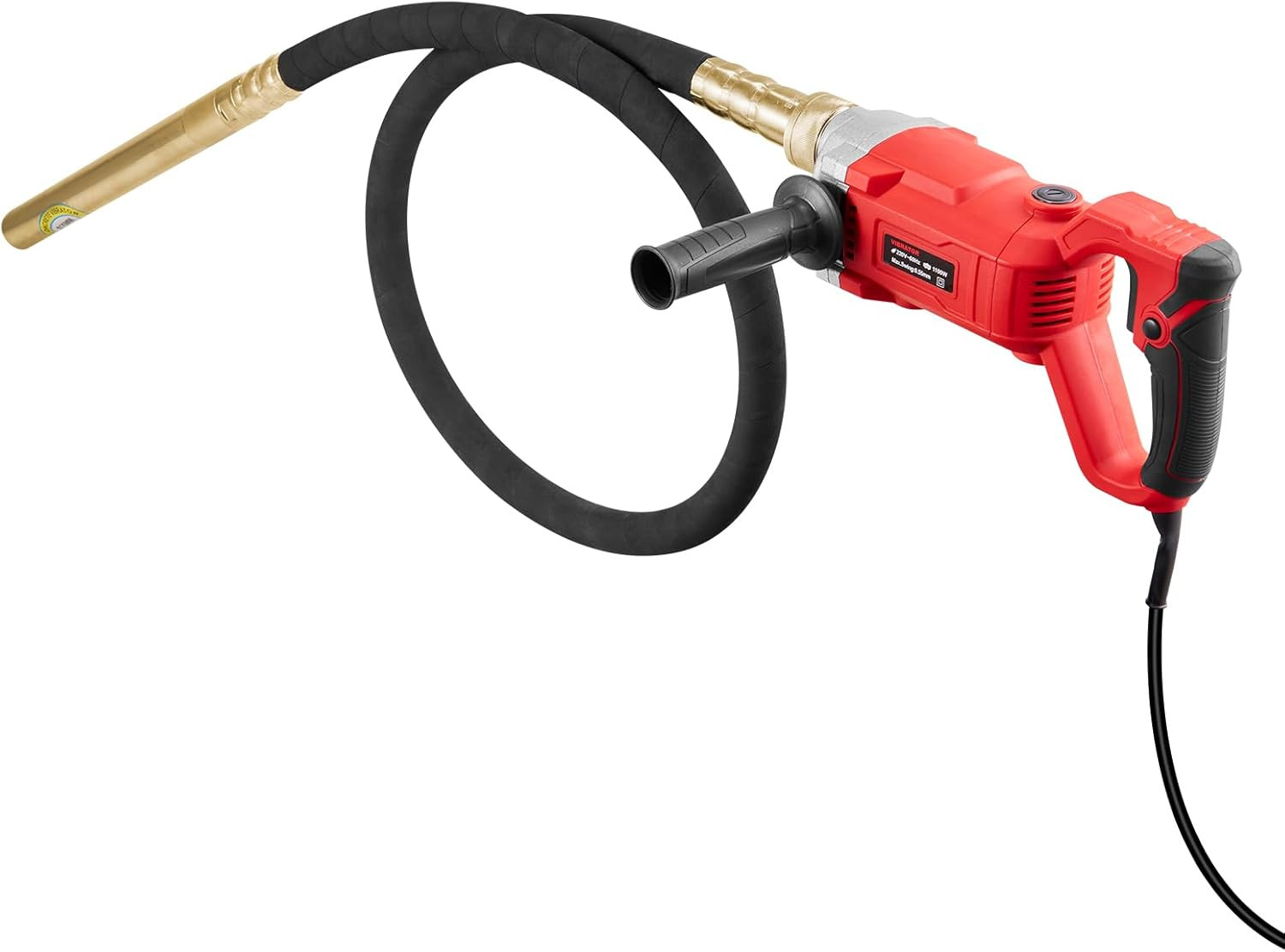 Handheld Concrete Vibrator, 800W Electric Vibrator 13000 VPM, Electric Concrete