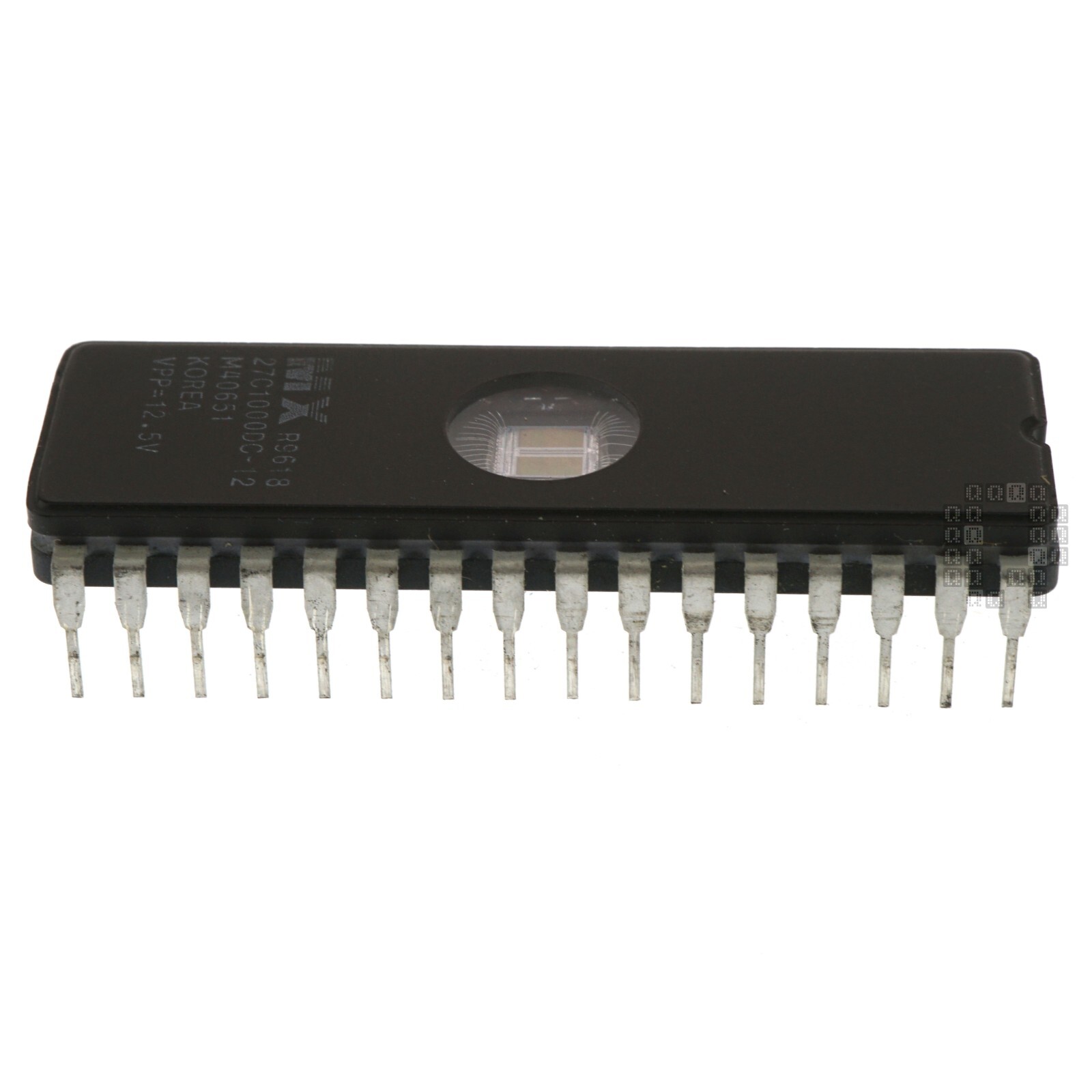 MACRONIX 27C1000DC-12 1M-Bit (128K x 8) CMOS EPROM, DIP32, UV-Erasable