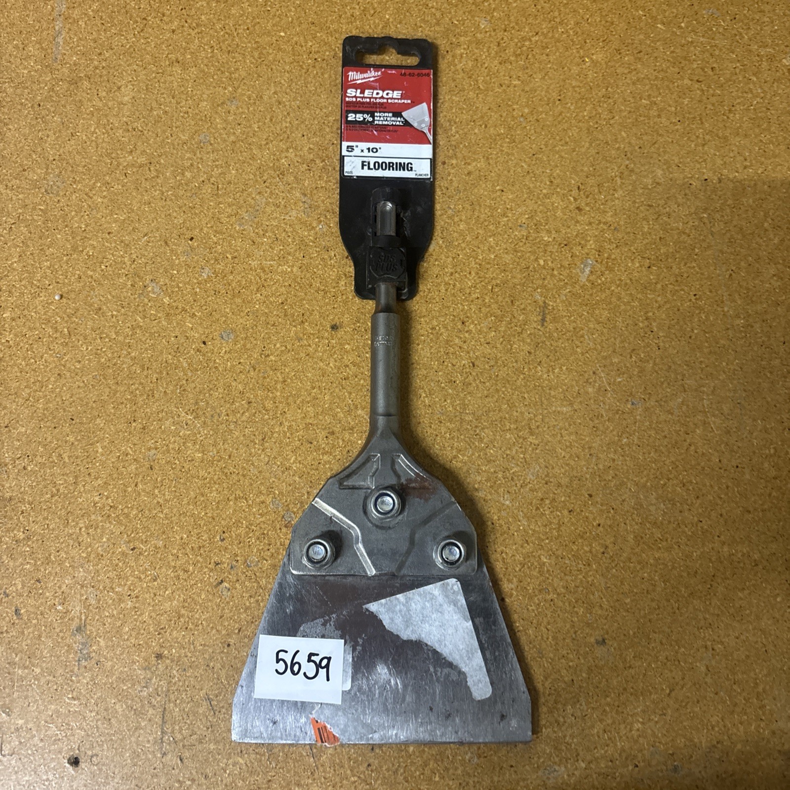 Milwaukee 48-62-6046 SDS PLUS 5” X 10” Sledge Floor Scraper #5659