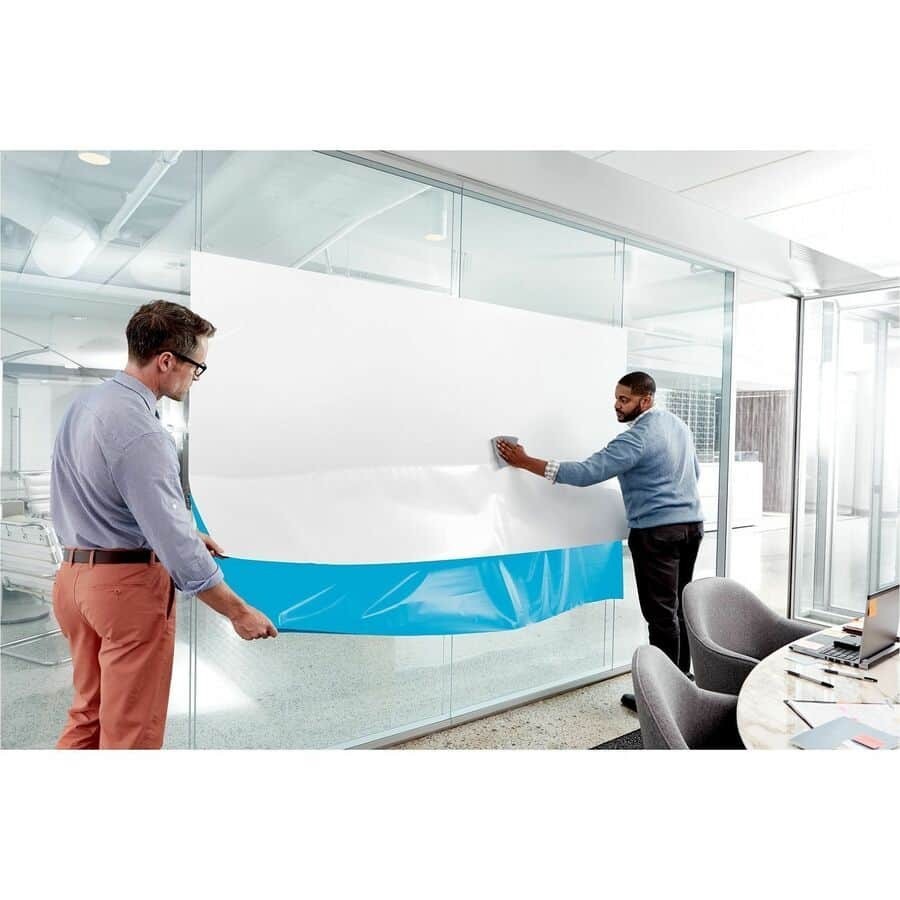 Post-it Dry Erase Surface with Adhesive Backing 48 x 36 White
