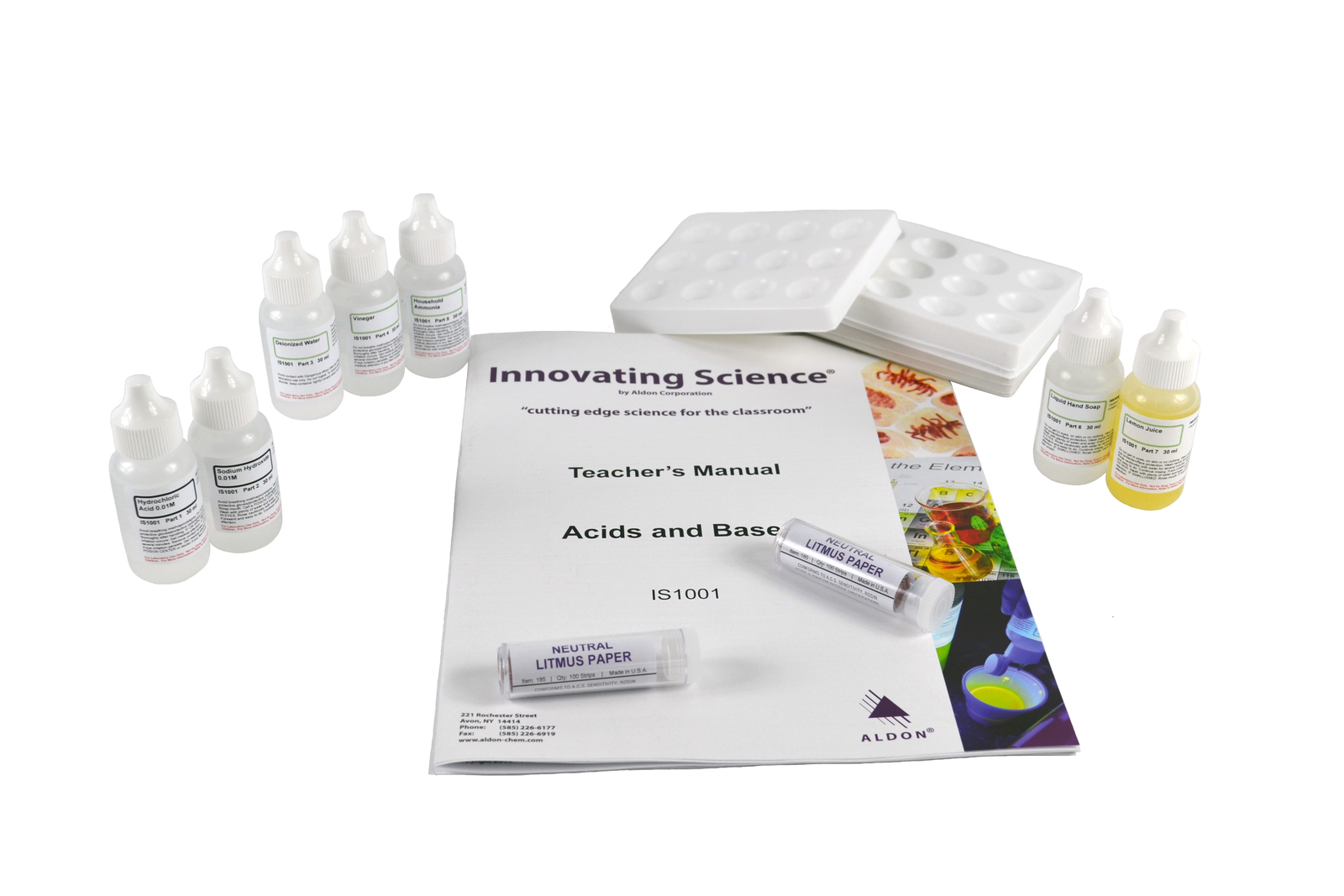 Exploration of Acids & Bases Kit – Science at Home Series – Innovating Science