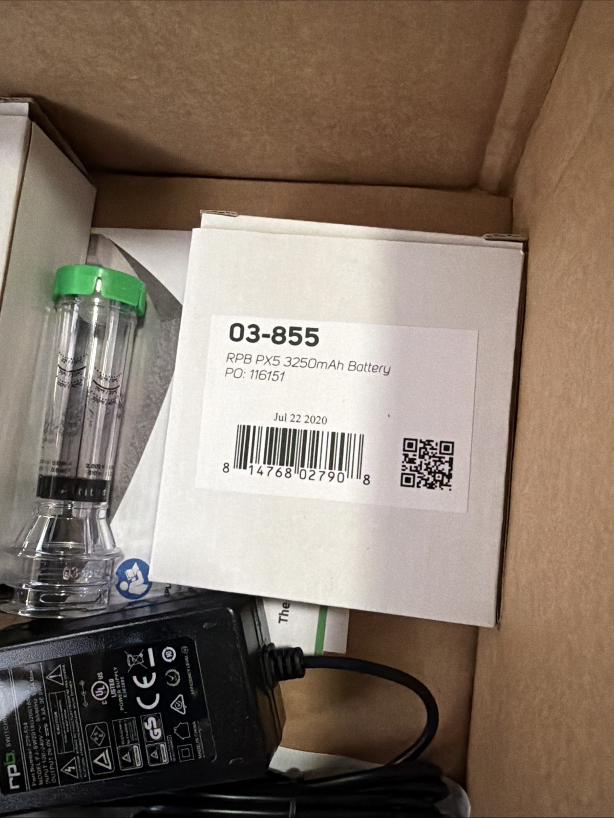 GVS RPB PX5 Powered Air Purifying Respirator – New – Probably Bad Battery