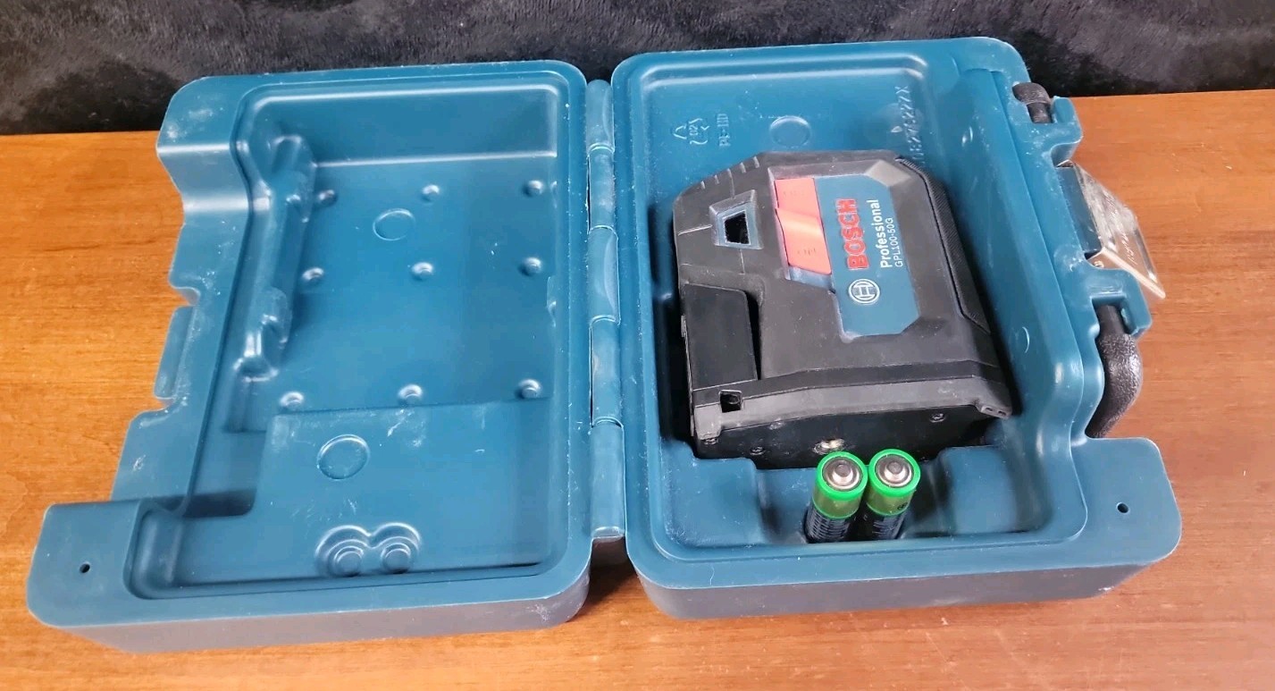 Bosch GPL100-50G Green-Beam Five-Point Self-Leveling Alignment Laser