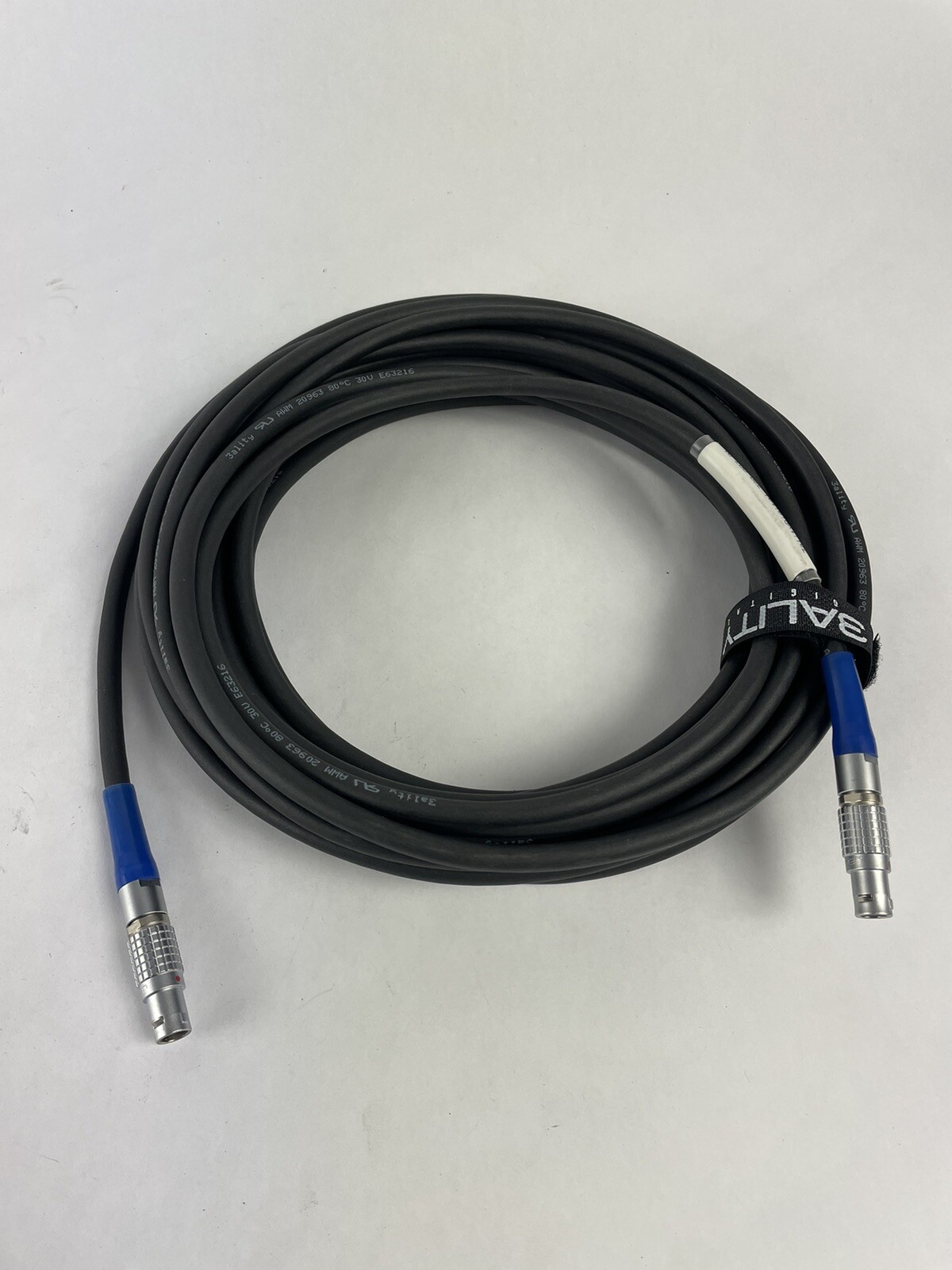 Lemo 10 pin FGG1B FGG.1B FGG Male to Male AWM20963 Multiconductor Cable 32′ ft