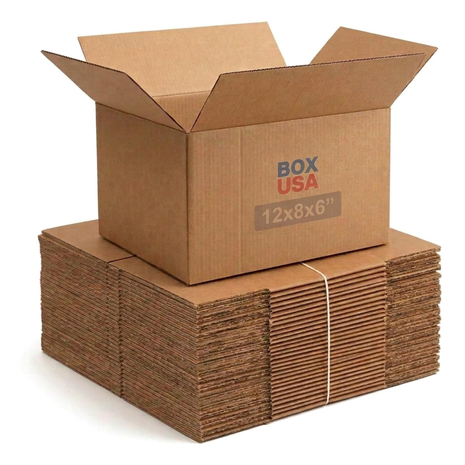 Small Shipping Boxes 12″L x 8″W x 6″H 25-Pack – Corrugated Cardboard Box for …