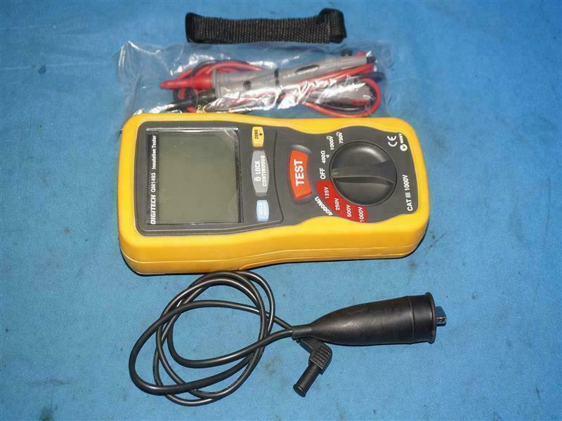 Digitech CAT III 1000V QM1493 Digital Insulation Tester 30 Days Warranty