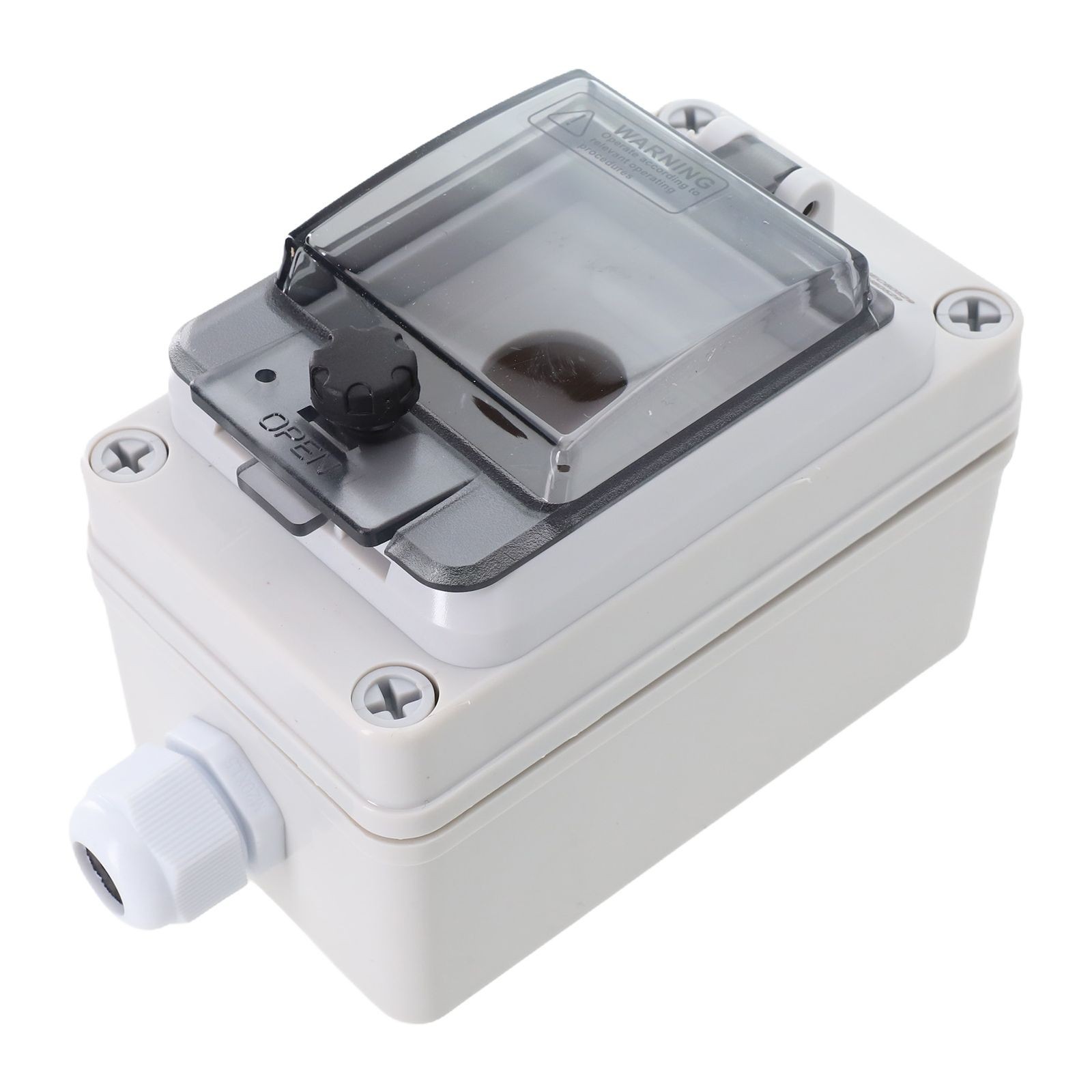 Brand New Button Box Switches Waterproof With Box 130*80*100mm 50mΩ Button