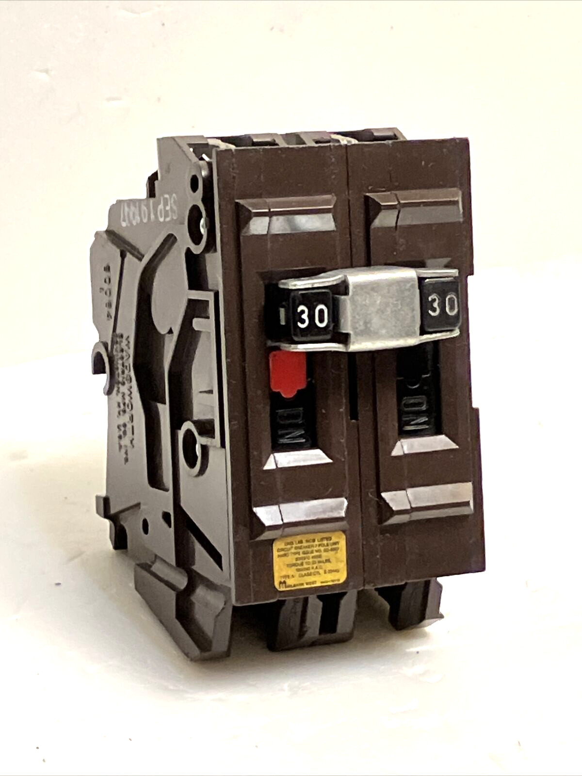Wadsworth A230NI 30 Amp 2 Pole 2P A230 Plastic Foot Breaker A230B BIG BODY