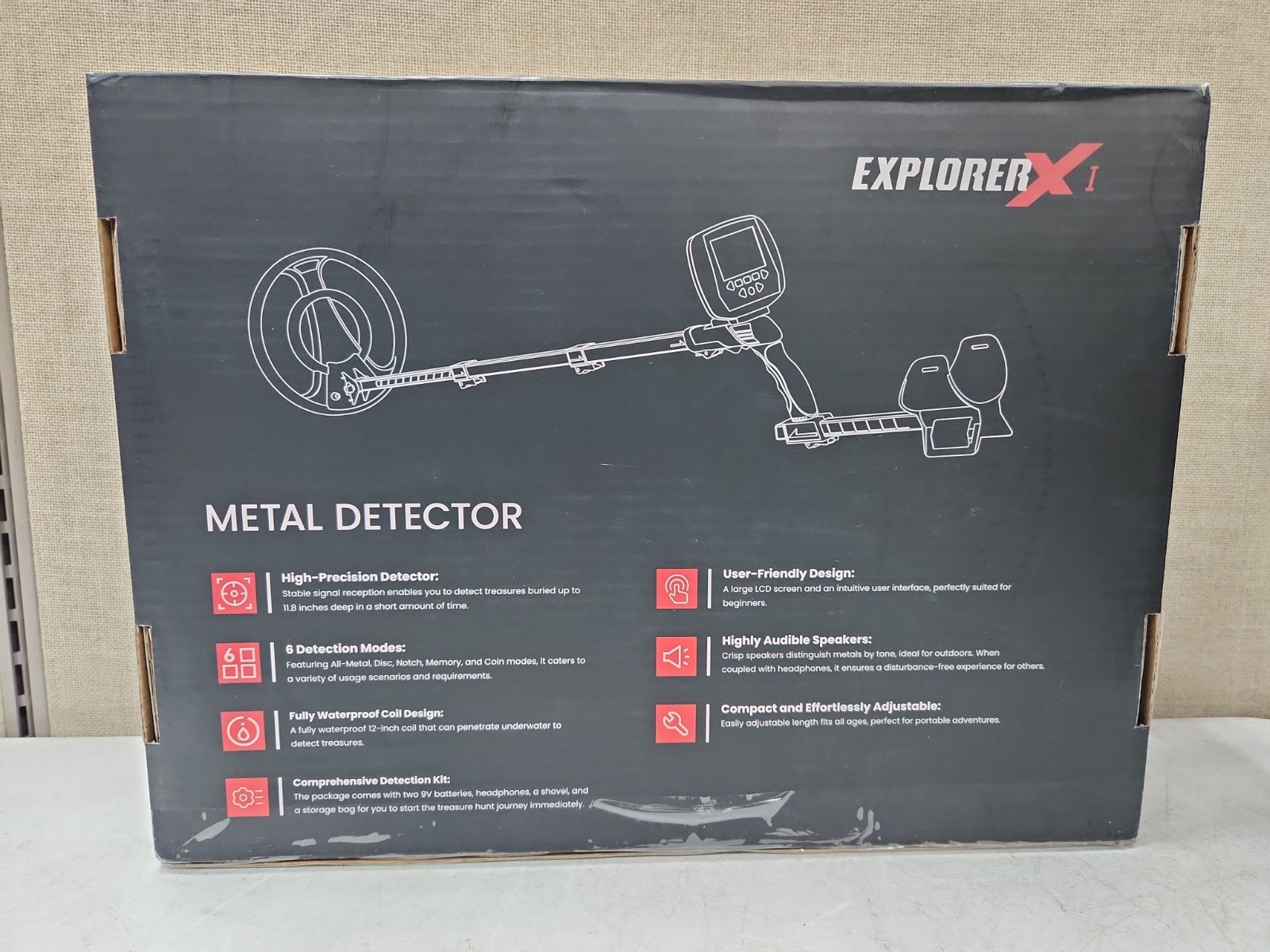 NEW Kaiweets Explorer X I Metal Detector High Precision Metal Detector…