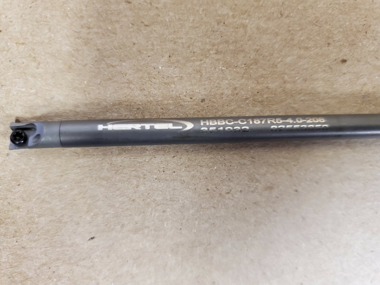 Hertel Carbide Boring Bar 82553850 .208″
